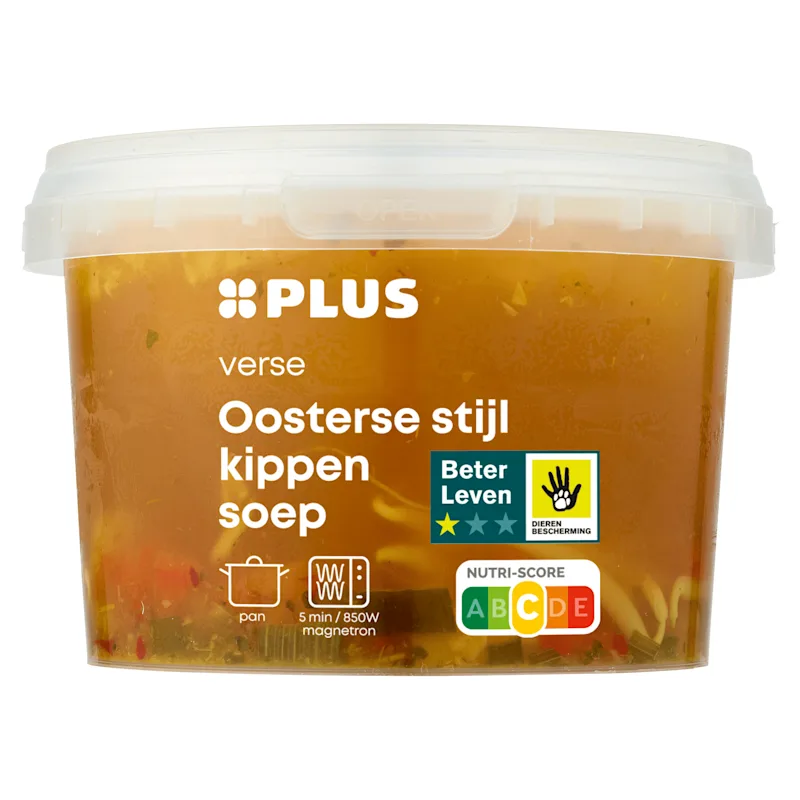 PLUS Heldere Oosterse kippensoep