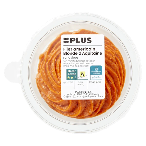 PLUS Filet americain Blonde d'Aquitaine
