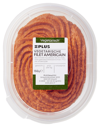 Vegetarische filet americain