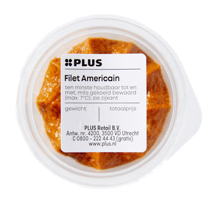 Filet americain cup