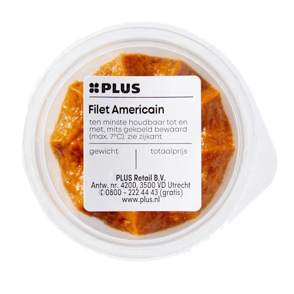 PLUS Filet americain cup