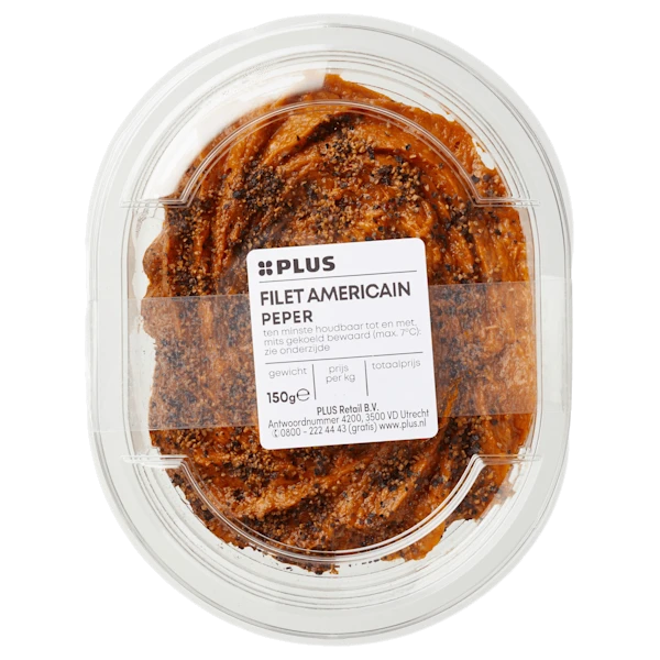 PLUS Filet americain peper