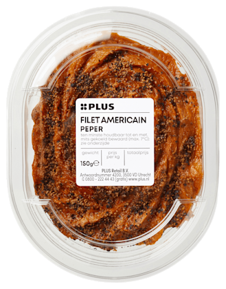 PLUS Filet americain peper