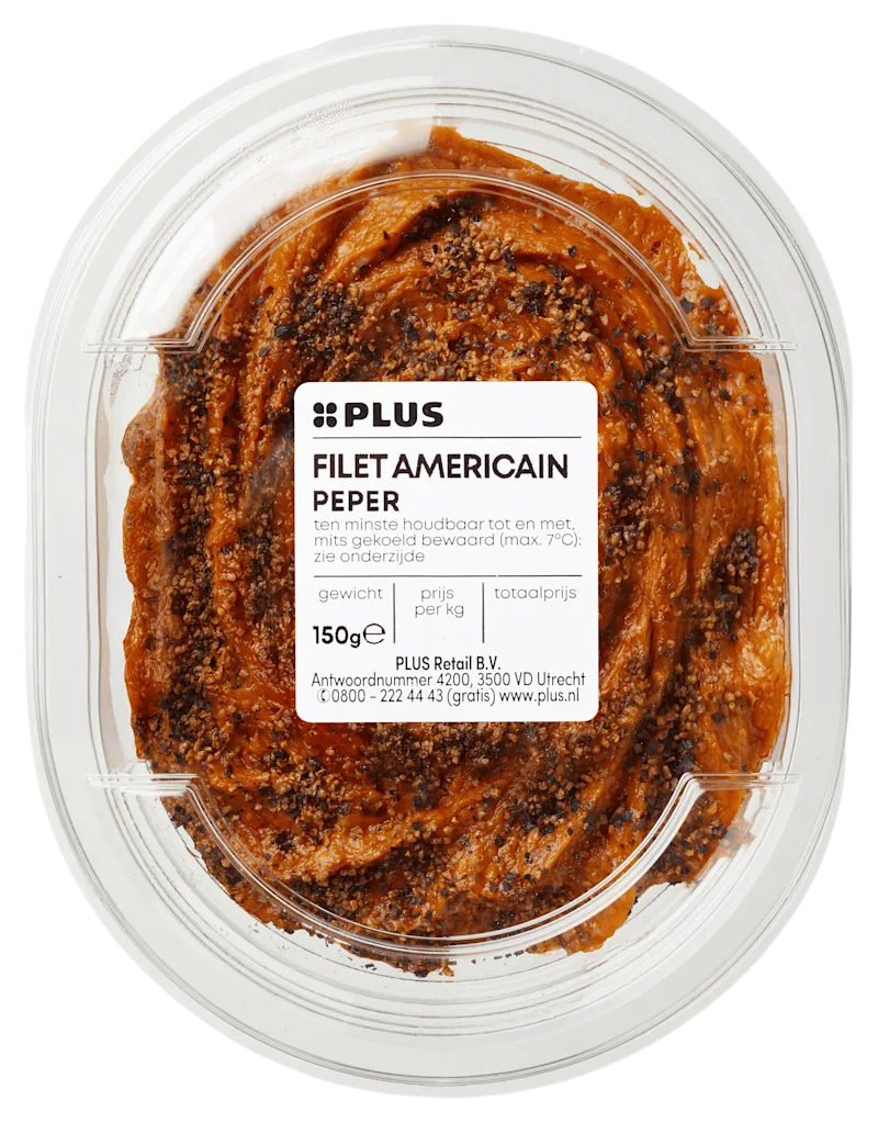 PLUS Filet americain peper