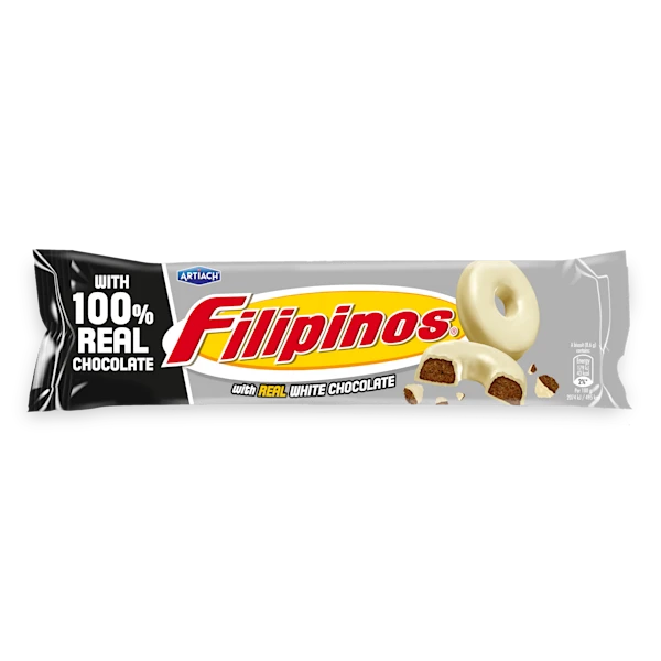 Filipinos real white chocolate