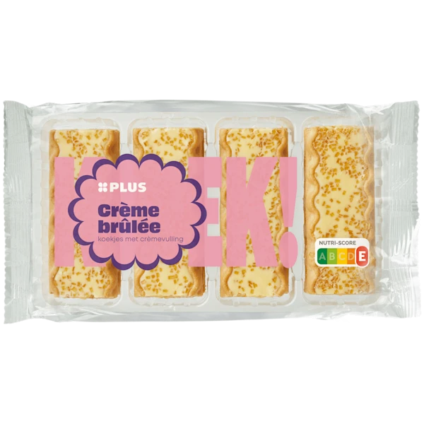 PLUS Crème Brulée koekjes