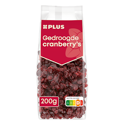 Gedroogde cranberries