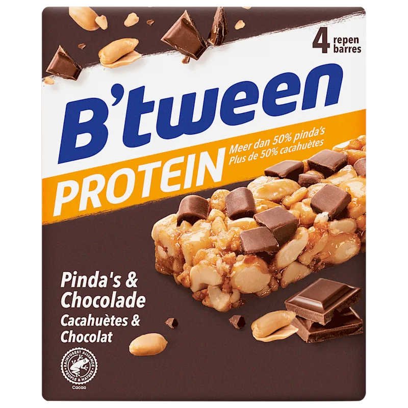 B'tween Proteinreep Pinda Chocolade