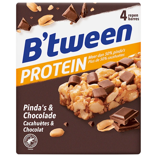 B'tween Proteinreep Pinda Chocolade