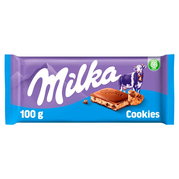 Milka Chocoladereep Cookies