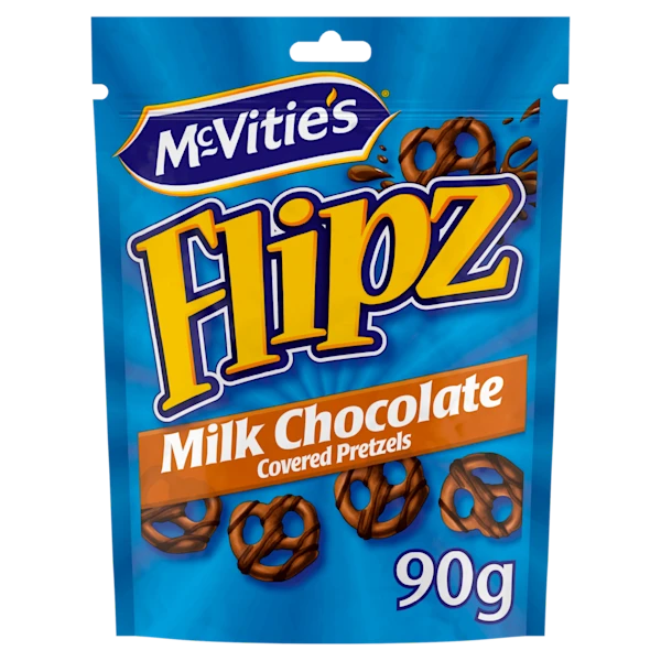 Mcvities Flipz pretzels melkchocolade