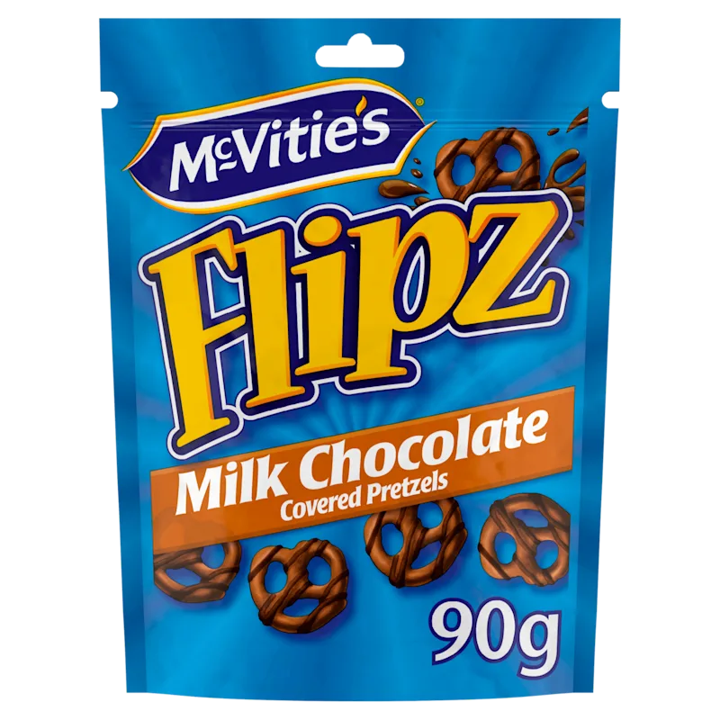 Mcvities Flipz pretzels melkchocolade