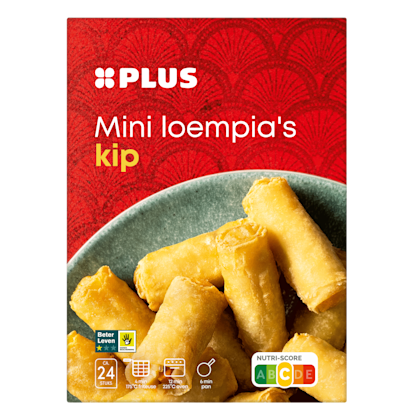 PLUS Mini loempia's kip BLK 24ST