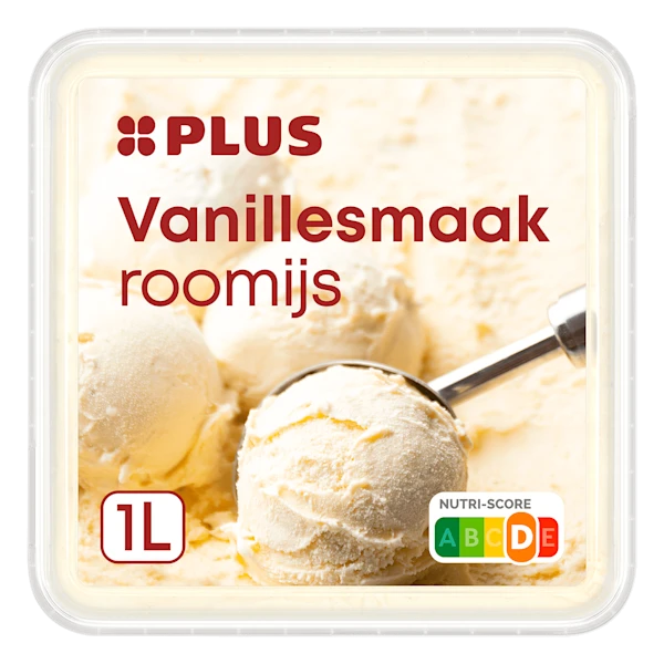 PLUS Roomijs vanille
