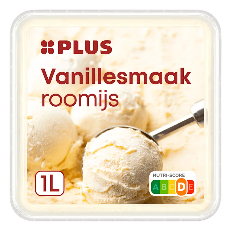 PLUS Roomijs vanille