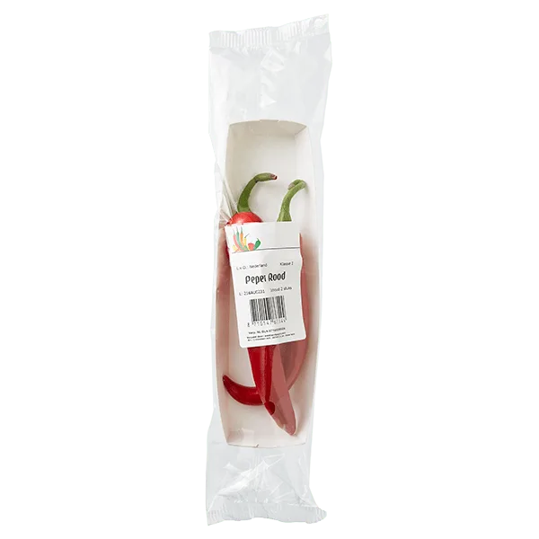 Neutraal Peper rood