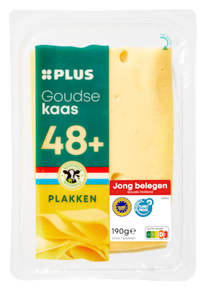 Goudse jong belegen 48+ plakken