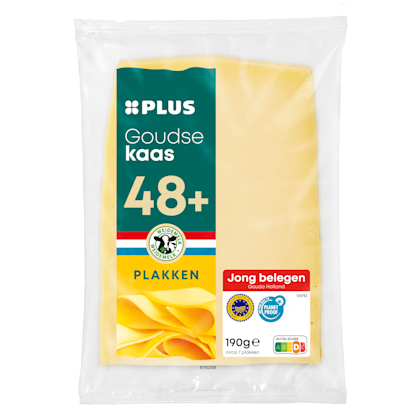 Goudse jong belegen 48+ plakken - PLUS