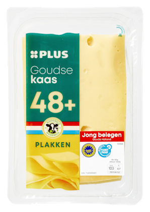 Goudse jong belegen 48+ plakken