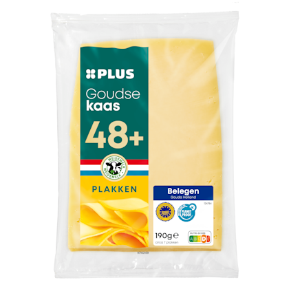 Goudse belegen 48+ plakken - PLUS