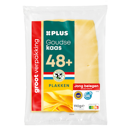 Goudse jong belegen 48+ plakken - PLUS