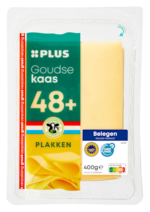 Goudse belegen 48+ plakken