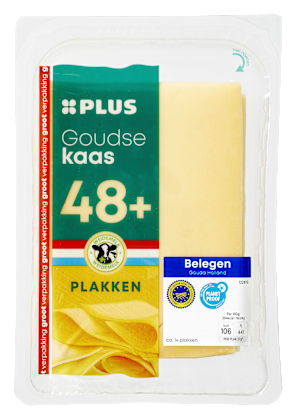 Goudse belegen 48+ plakken