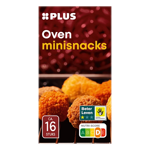 PLUS Oven minisnacks 16 stuks