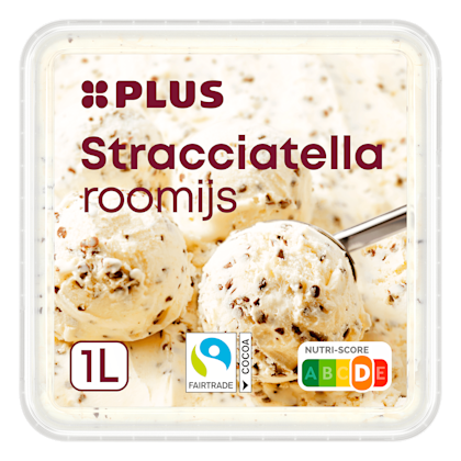 Roomijs stracciatella