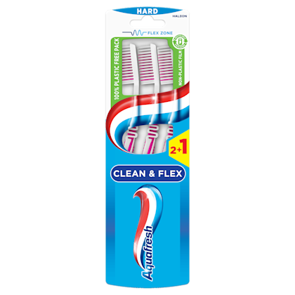 Aquafresh Clean&flex tandenborstel hard