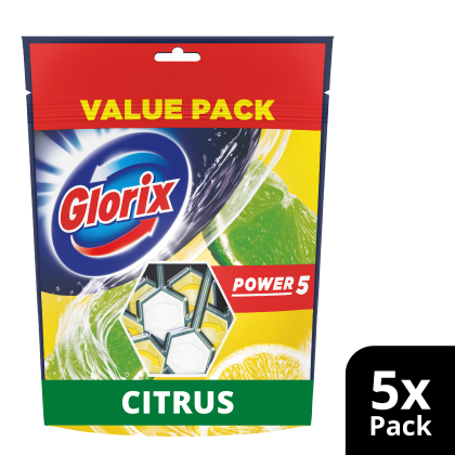 Toiletblok power 5 citrus value pack