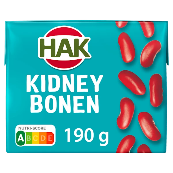 Hak Kidneybonen in pak