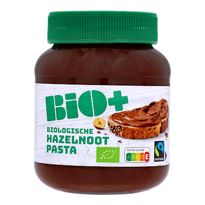 BIO+ Hazelnootpasta Fairtrade