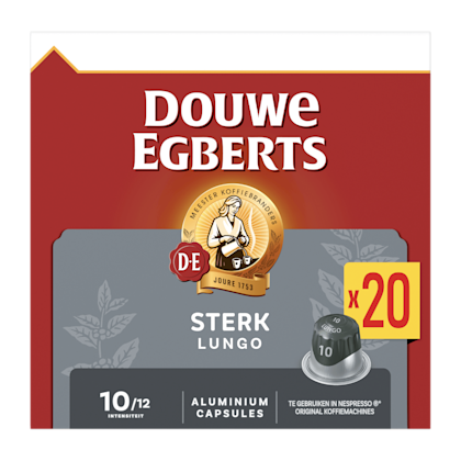 Capsules lungo 10 sterk