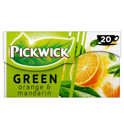 Orange mandarin groene thee