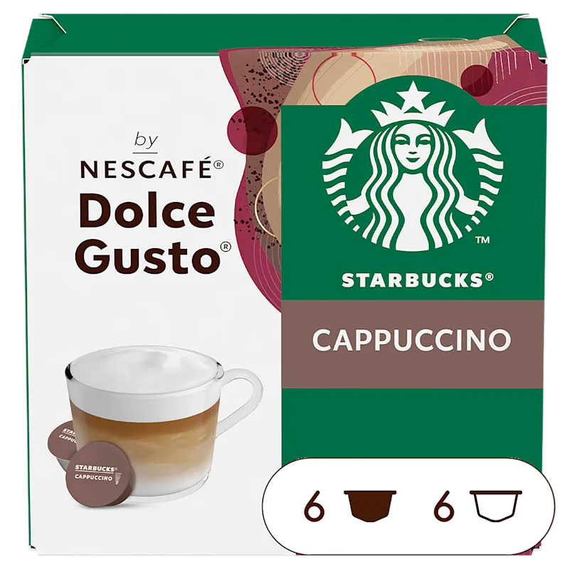 Starbucks Dolce gusto koffiecups cappuccino