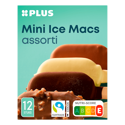 Mini icemacs assorti Fairtrade