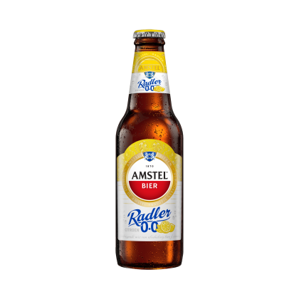 Radler citroen 0.0 bier fles