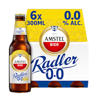 Amstel Radler citroen 0.0 bier fles