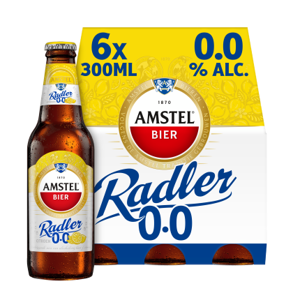 Radler citroen 0.0 bier fles