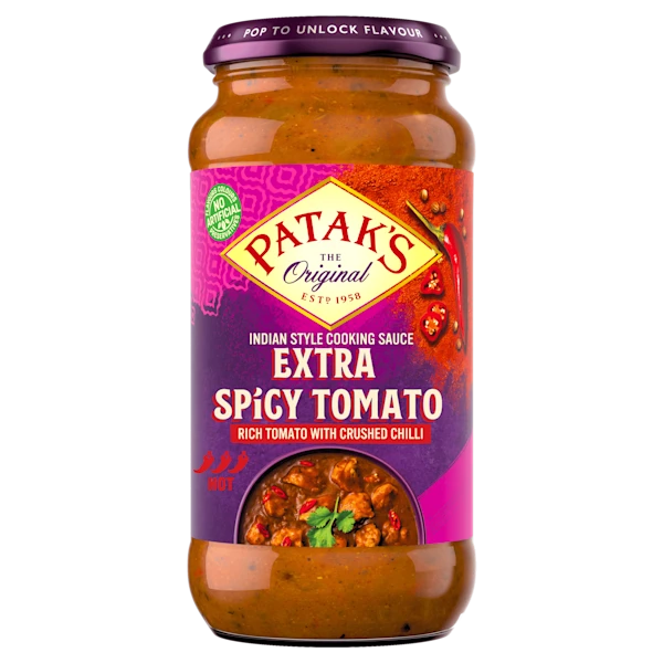 Patak's Extra Spicy Tomato saus