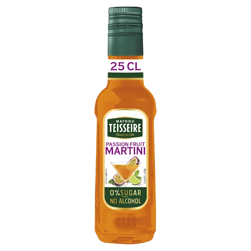Teisseire Mathieu Passionfruit Martini 0% siroop