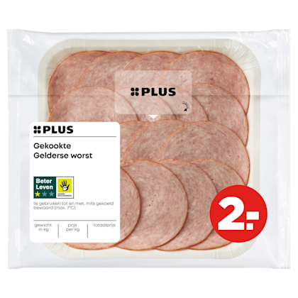 PLUS Gekookte Gelderse worst