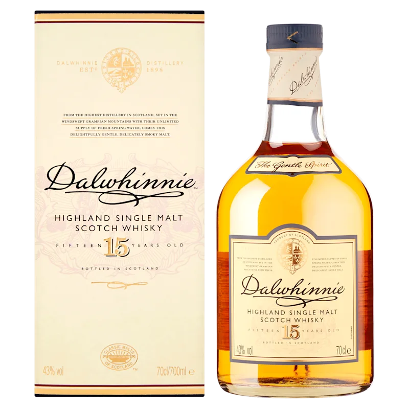 Dalwhinnie Whisky 15Yo