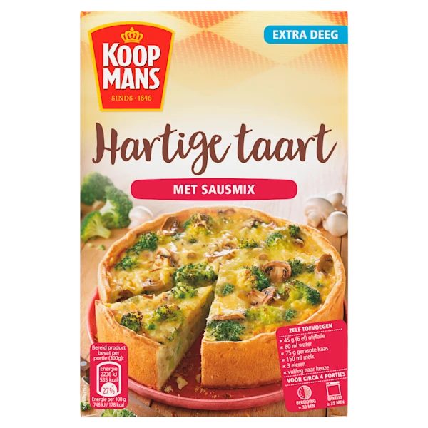 Koopmans Hartige taartmix