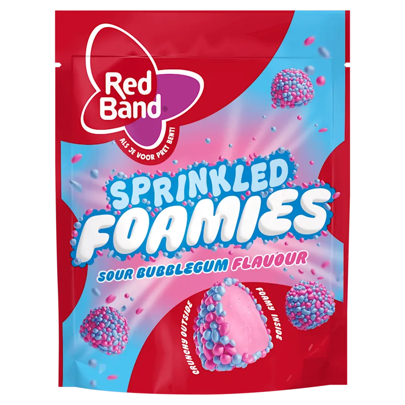 Redband Sprinkled foamies Zuur Bubblegum