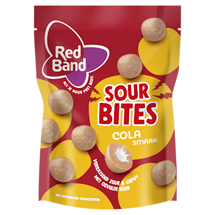 Redband Sour bites Cola smaak