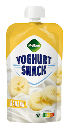 Yoghurt snack banaan