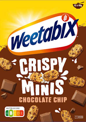 Minis met chocolade