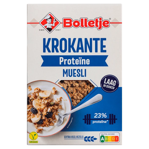 Bolletje Krokante Muesli Protein
